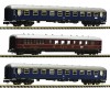 811116 Fleischmann Set of 3 passenger cars for Rheinblitz train